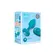 b-Vibe Vibrating Jewel Plug S/M Aquamarine - Silicone, 15 Modes, USB