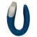 Satisfyer Double Love Blue - App-Controlled Couples Device, Waterproof, Metal Detail