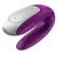 Satisfyer Double Fun Violet - Interactive Intimate Device for Couples