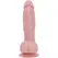 Addiction Mark 19 cm Anatomical Model with Suction Base Beige