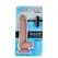 Addiction Mark 19 cm Anatomical Model with Suction Base Beige
