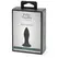 Fifty Shades of Grey Sensation Vibrating Plug Black Silicone USB, Compact