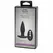 Fifty Shades of Grey Relentless Vibrations Remote Silicone Plug Black