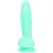 Addiction Luke 19 cm Glow-in-the-Dark Blue Silicone Model with Suction Base
