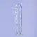 Addiction Crystal Addiction Vertical Model 20cm Transparent with PowerBullet