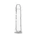 Addiction Crystal Addiction Transparent Vertical Model 18cm with Suction Base
