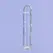 Addiction Crystal Addiction Transparent Vertical Model 18cm with Suction Base