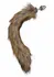 TABOOM Foxtail Plug Silver - Aluminum Model with Faux Fur Tail