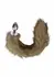 TABOOM Foxtail Plug Silver - Aluminum Model with Faux Fur Tail