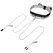 Fifty Shades of Grey Play Nice Satin Collar & Adjustable Silicone Clamps