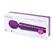 Le Wand Petite Massager Cherry - Compact Rechargeable Wand, 6 Modes