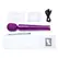 Le Wand Petite Massager Cherry - Compact Rechargeable Wand, 6 Modes