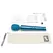 Le Wand Petite Massager Blue - Compact Rechargeable Model, 10 Modes