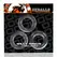 Oxballs Willy Rings 3-Pack Flexible Clear Anatomical Rings