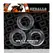 Oxballs Willy Rings 3-Pack Flexible Clear Anatomical Rings