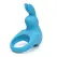 Happy Rabbit Rechargeable Blue Vibrating Ring with Dual Stimulating Ears
