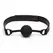 Fifty Shades of Grey Sweet Anticipation Adjustable Silicone Ball Gag Black/Red