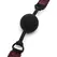 Fifty Shades of Grey Sweet Anticipation Adjustable Silicone Ball Gag Black/Red