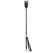 Fifty Shades of Grey Bound to You Riding Crop Faux Leather Black