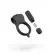 B Swish Bcharmed Basic Wave Black - Silicone Stimulation Ring 5-Mode
