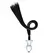 Glas Glass Plug with Long Black Horse Tail 7.6 cm