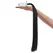 Glas Glass Plug with Long Black Horse Tail 7.6 cm