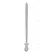 Glas Glass Plug with Long Black Horse Tail 7.6 cm