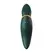 ZALO Hero Jewel Green - PulseWave Intimate Device, Ergonomic, Swarovski