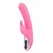 Vibe Therapy Tri Rabbit Pink Intimate Massager, Silicone, 21 cm