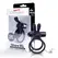 Screaming O Charged Ohare XL Intimate Double Ring Black Silicone