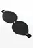 TABOOM Infinity Blindfold Vegan Leather Adjustable Black Mask