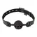 Sportsheets Saffron Adjustable Breathable Ball Gag Red PU Leather