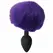 Sportsheets Sincerely Silicone Bunny Plug Purple 14cm Ergonomic Design