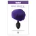 Sportsheets Sincerely Silicone Bunny Plug Purple 14cm Ergonomic Design