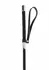 TABOOM Riding Crop Vegan Leather Black 66cm - Durable Handle