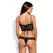 Obsessive Alluria Lace Teddy S/M - Elegant Floral Lingerie Bodysuit