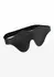 TABOOM Intense Dark Blindfold Vegan Leather Velvet Lining Black