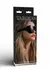 TABOOM Intense Dark Blindfold Vegan Leather Velvet Lining Black