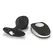 Mystim Rocking Vibe S Compact Silicone Intimate Massager Black