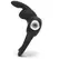 Happy Rabbit Double Silicone Intimate Ring Black, 12 Vibration Modes