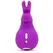 Happy Rabbit Mini Ears Intimate Vibe Purple Rechargeable Silicone 11.4cm