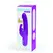 Happy Rabbit Realistic Slimline Intimate Device Purple Silicone USB
