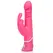 Happy Rabbit Thrusting Pink Dual-Motor Silicone Intimate Machine 23cm