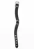 TABOOM Elegant D-Ring Collar Vegan Leather Adjustable Black