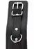 TABOOM Ankle Cuffs Vegan Leather Adjustable Black Velvet Lining