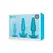 b-Vibe Anal Training & Education Set Blue - 7-Piece Silicone Kit