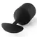 b-Vibe Snug Plug 5 Black Weighted Silicone Intimate Plug 350g 16cm