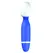 B Swish Bthrilled Denim Wand Massager - 5 Functions, Silicone, Blue