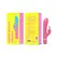 B Swish Bwild Classic Bunny Guava 5-Function Silicone Massager Pink