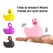 Big Teaze Toys I Rub My Duckie 2.0 Classic Pink Waterproof Massager